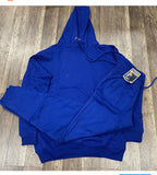 Blue Hoodie Set